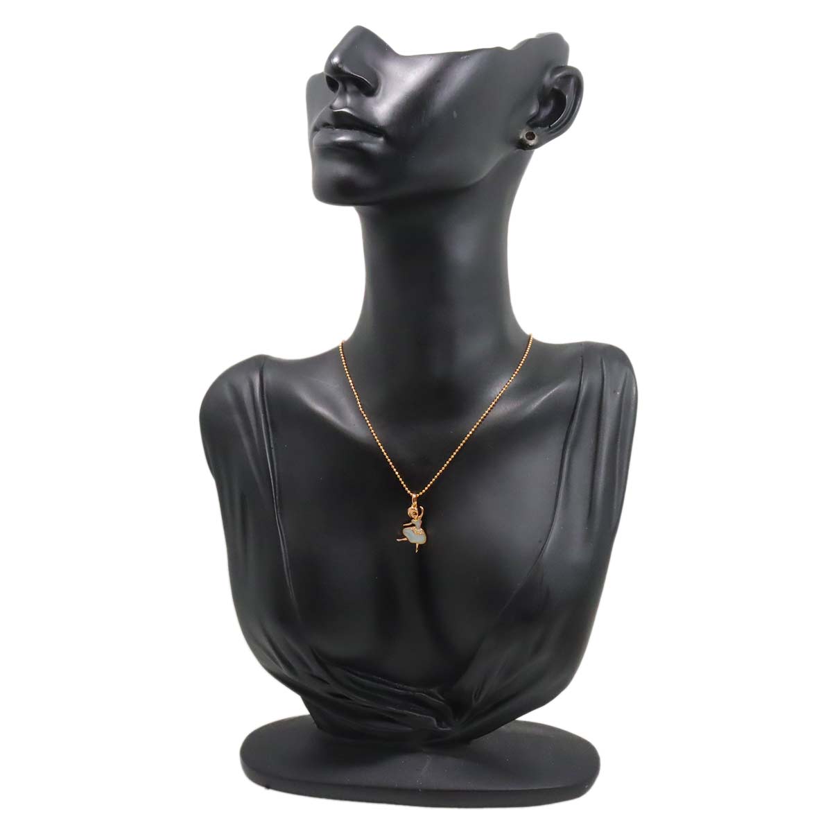 MOP Diamond Necklace 18K PG Pink Gold 750