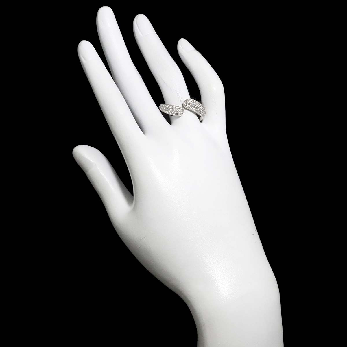 Diamond 0.75ct Ring Pt Platinum Free size
