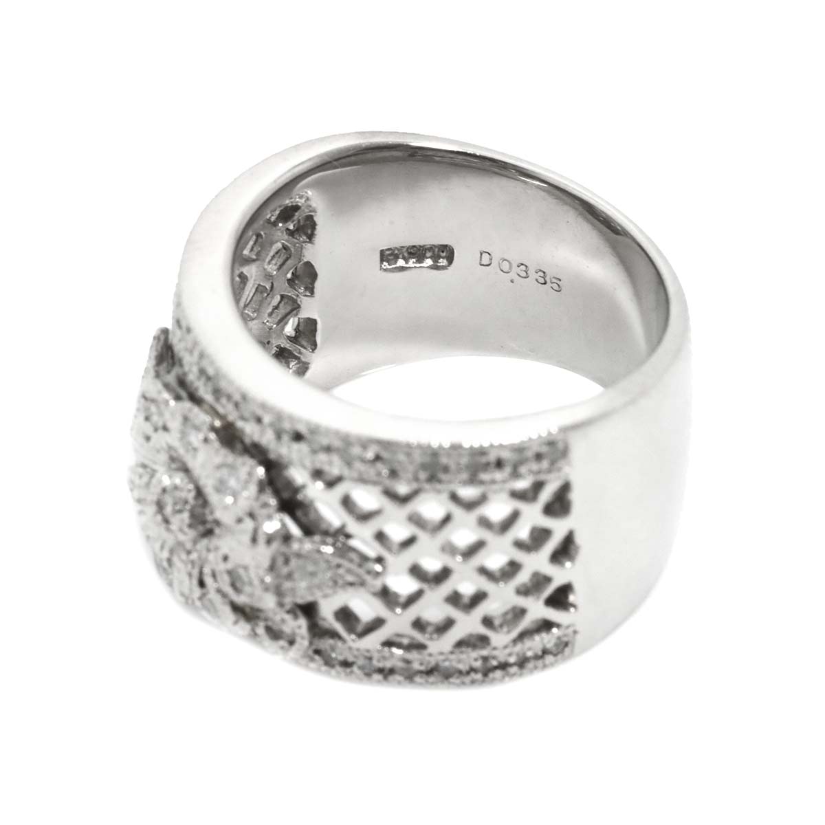Diamond 0.335ct Ring Pt Platinum size5.25(US)