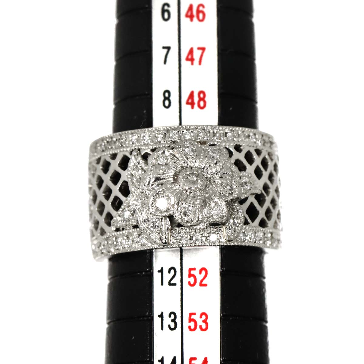 Diamond 0.335ct Ring Pt Platinum size5.25(US)