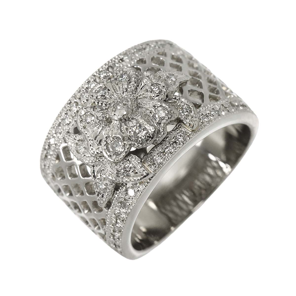Diamond 0.335ct Ring Pt Platinum size5.25(US)