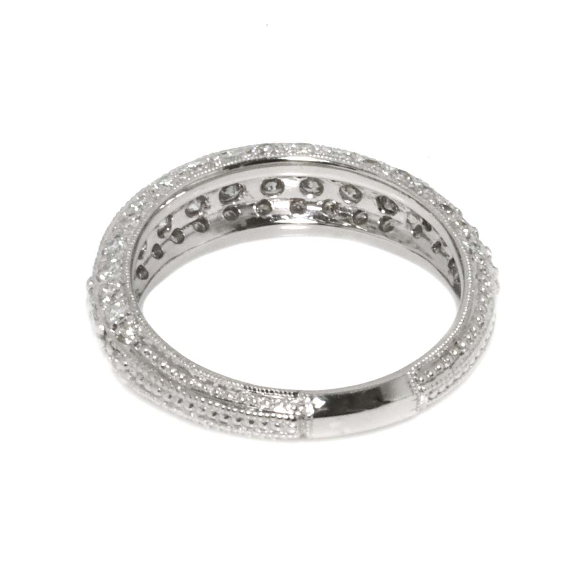 Diamond 0.99ct Ring Pt Platinum size6(US)