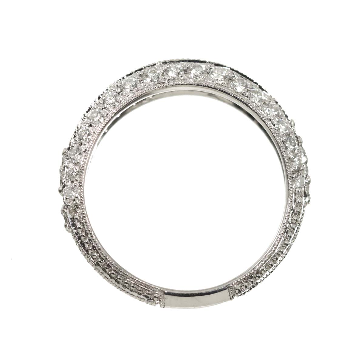 Diamond 0.99ct Ring Pt Platinum size6(US)