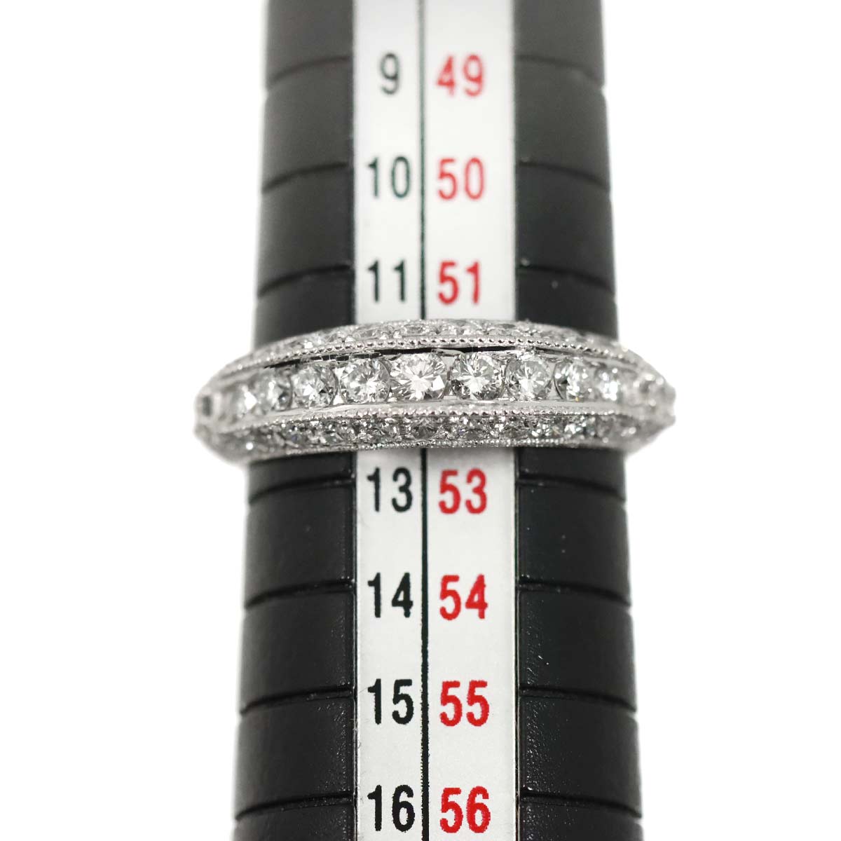 Diamond 0.99ct Ring Pt Platinum size6(US)