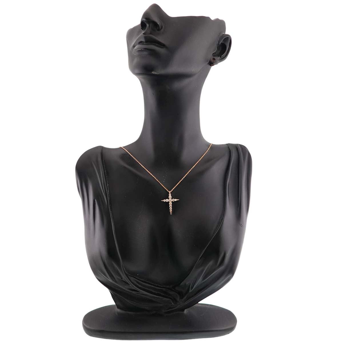 Brown Diamond 0.70ct Necklace 18K Brown Gold 750