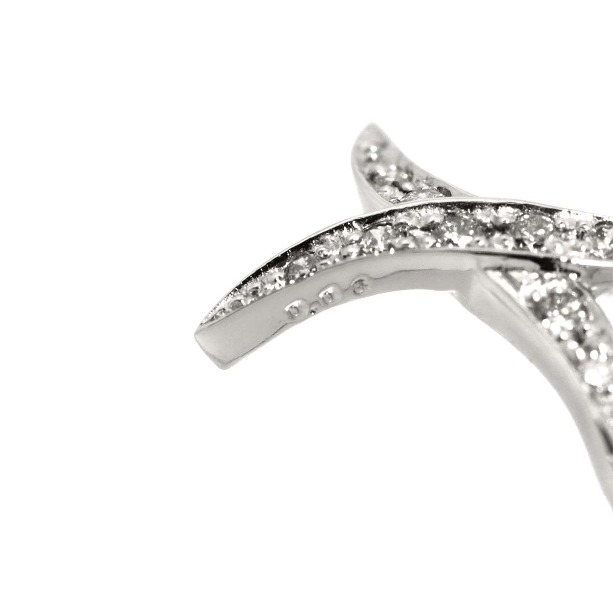 Diamond 0.08ct Necklace Pt Platinum