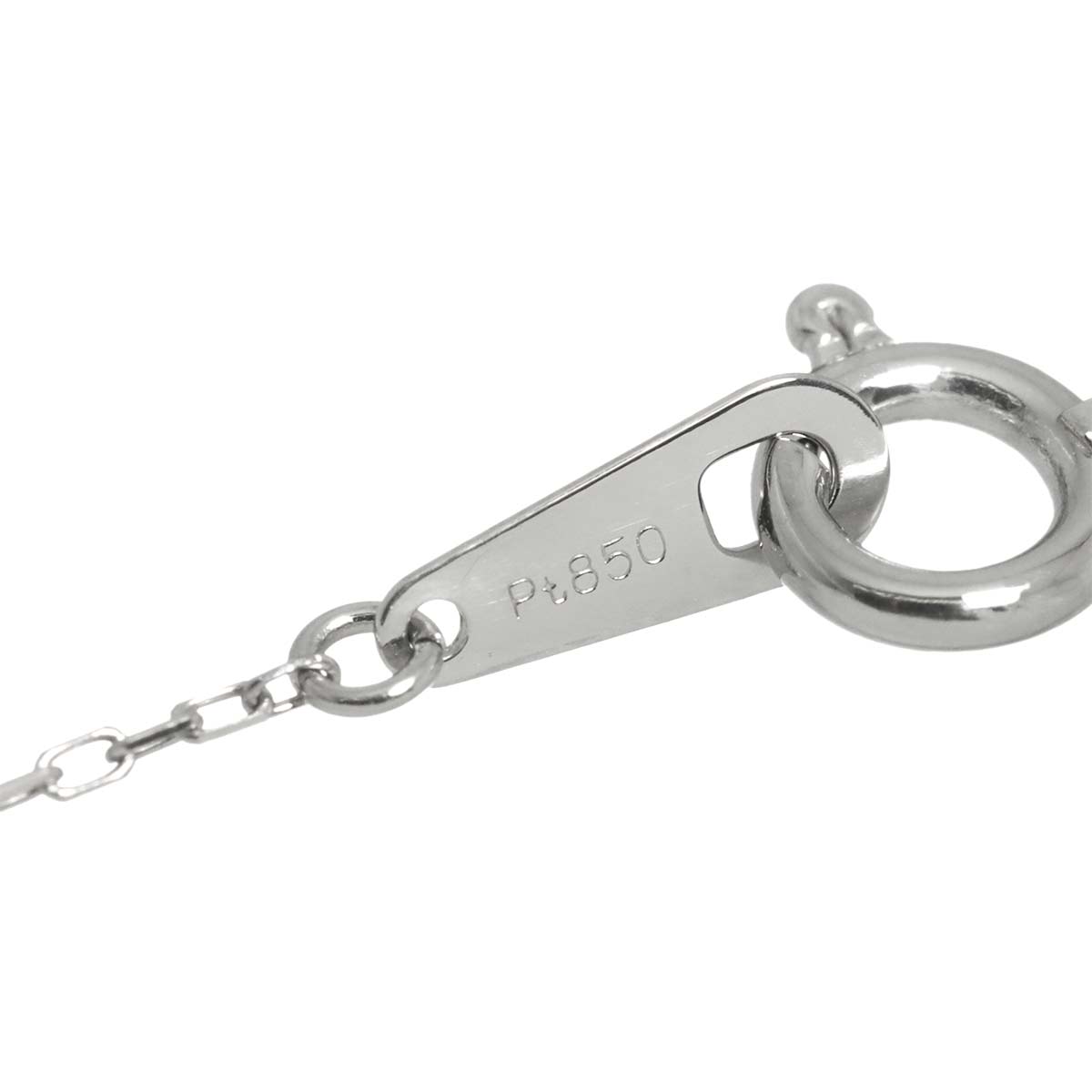 Diamond 0.08ct Necklace Pt Platinum