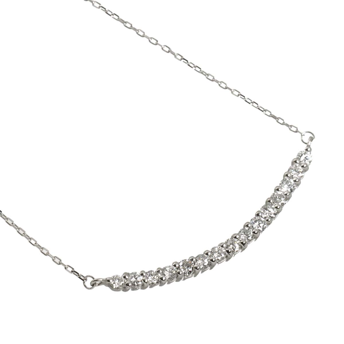 Diamond 0.30ct Necklace Pt Platinum