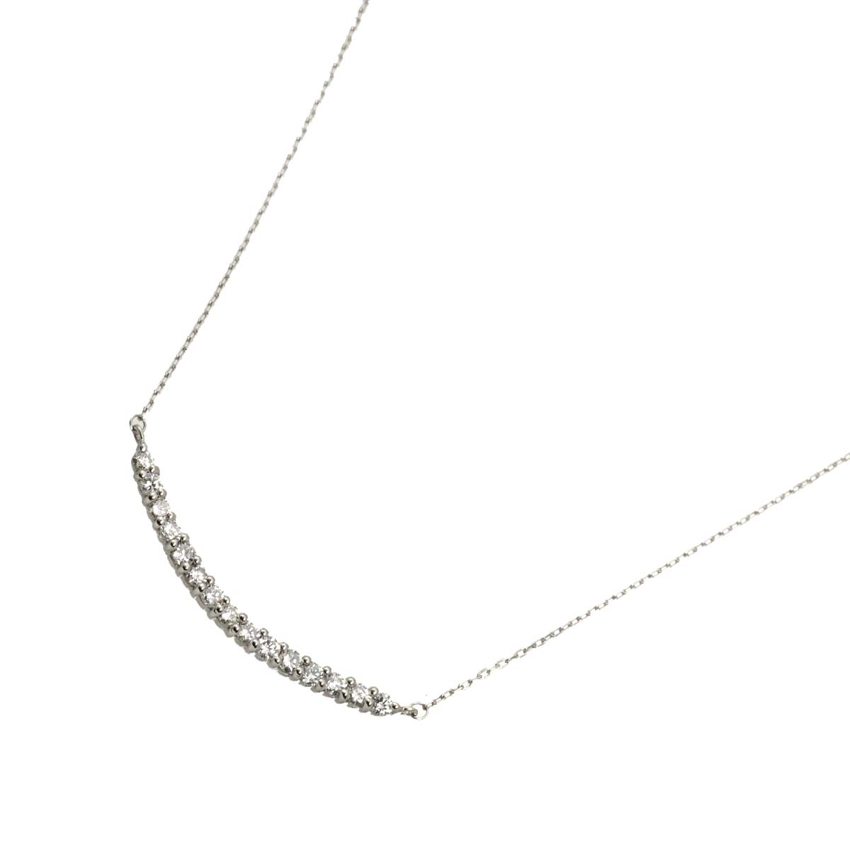 Diamond 0.30ct Necklace Pt Platinum