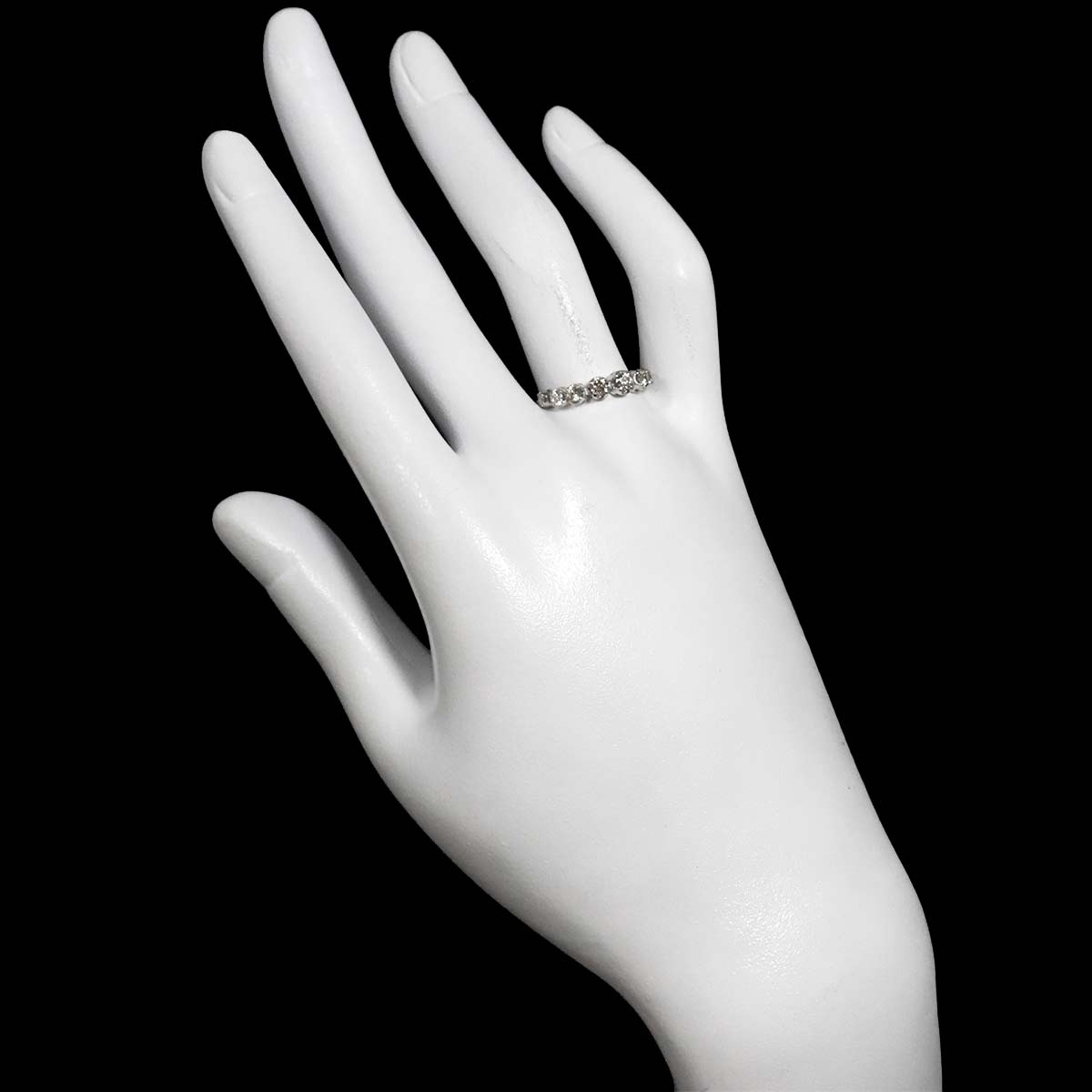 Diamond 0.45ct Ring Pt Platinum Free size