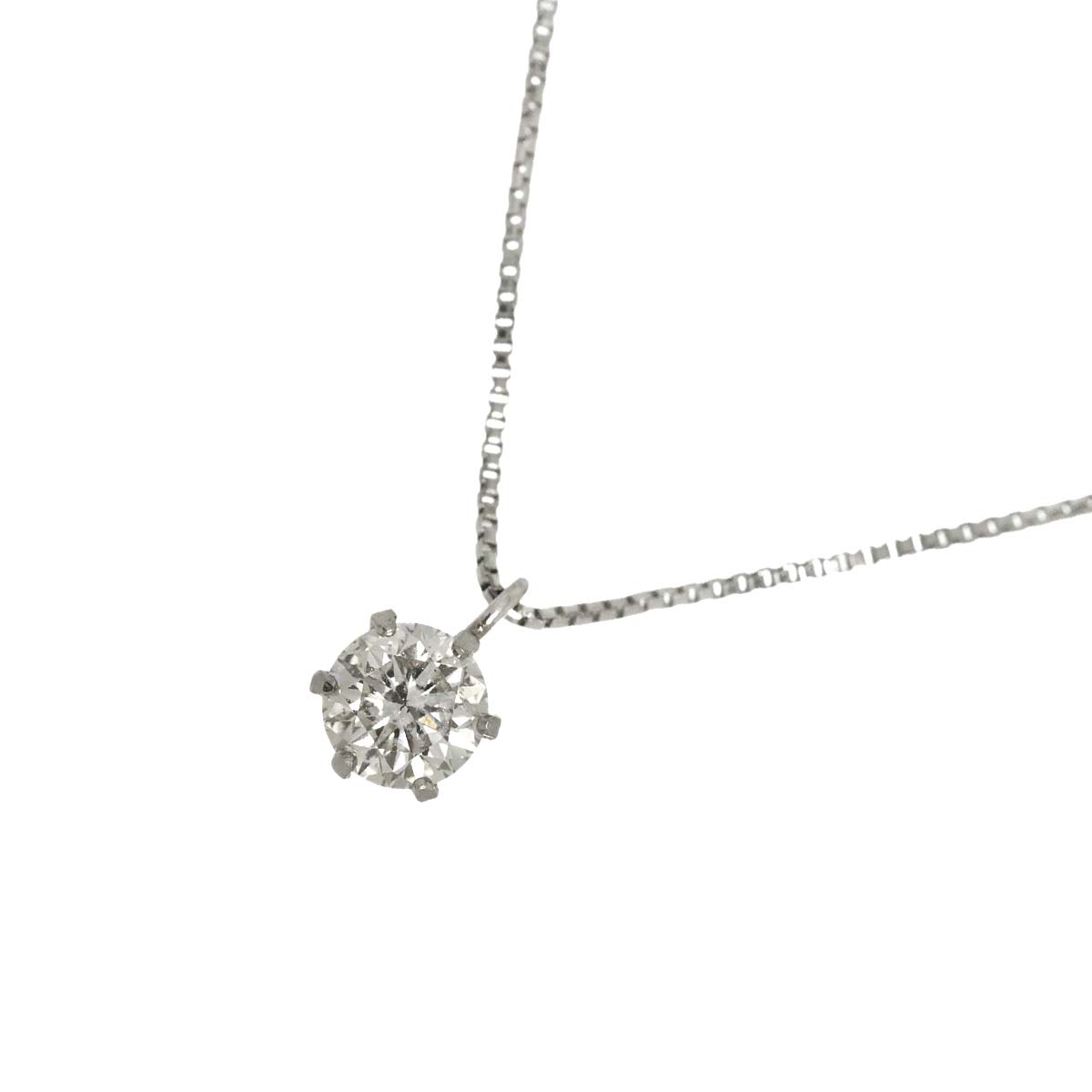 Diamond 0.30ct Necklace Pt Platinum
