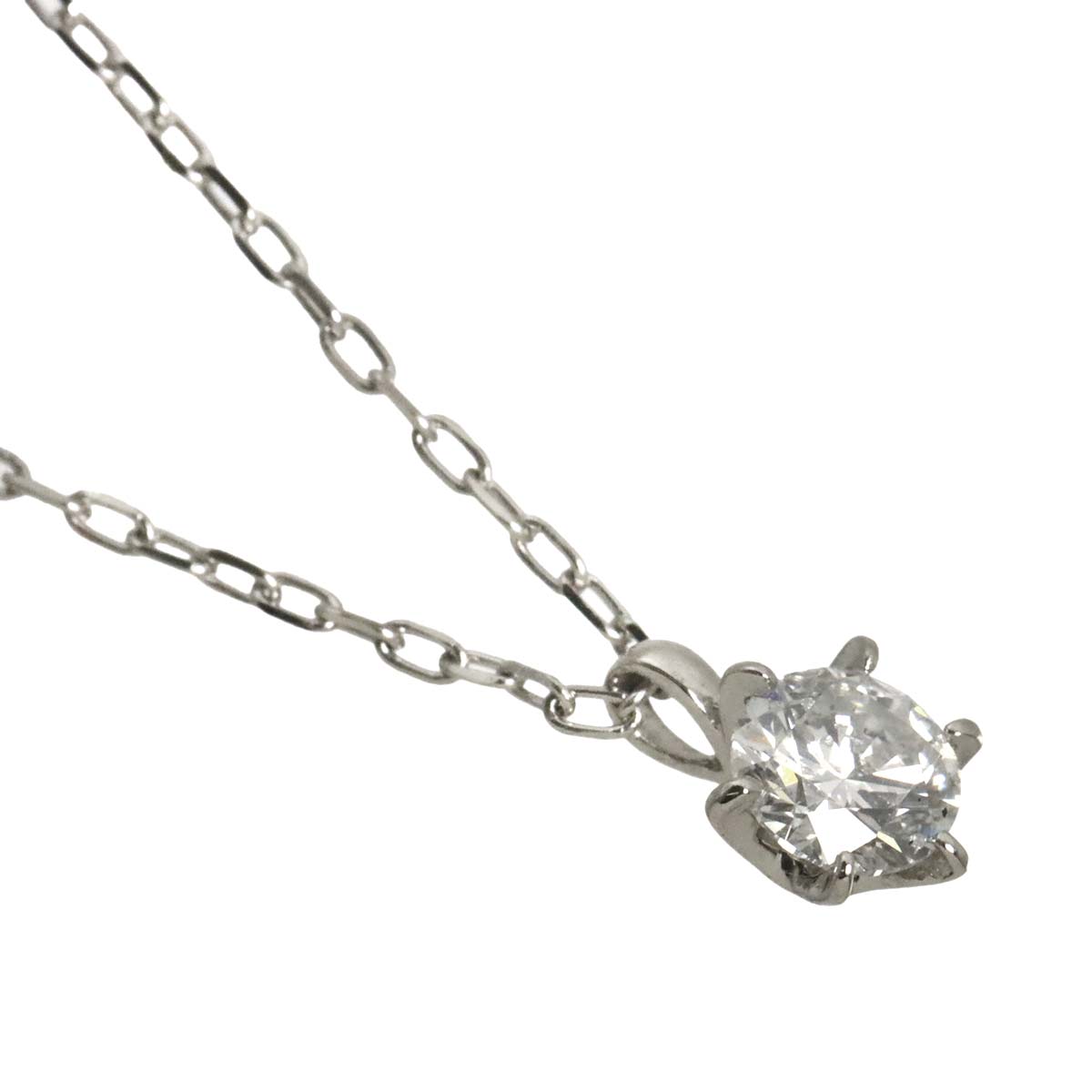 Diamond 0.31ct Necklace Pt Platinum