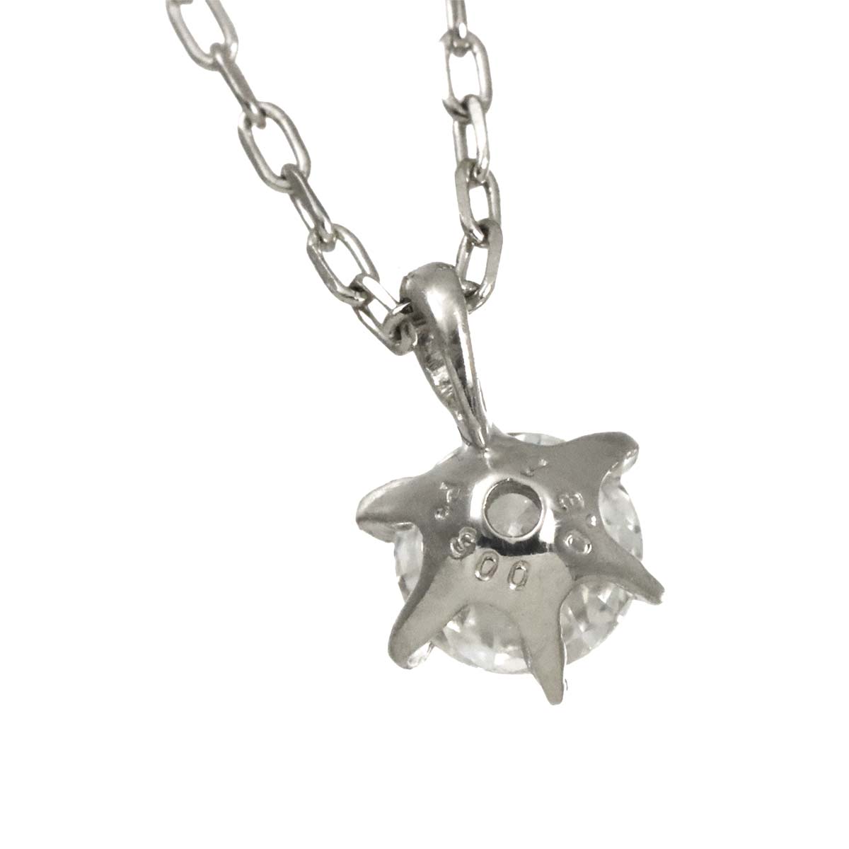 Diamond 0.31ct Necklace Pt Platinum