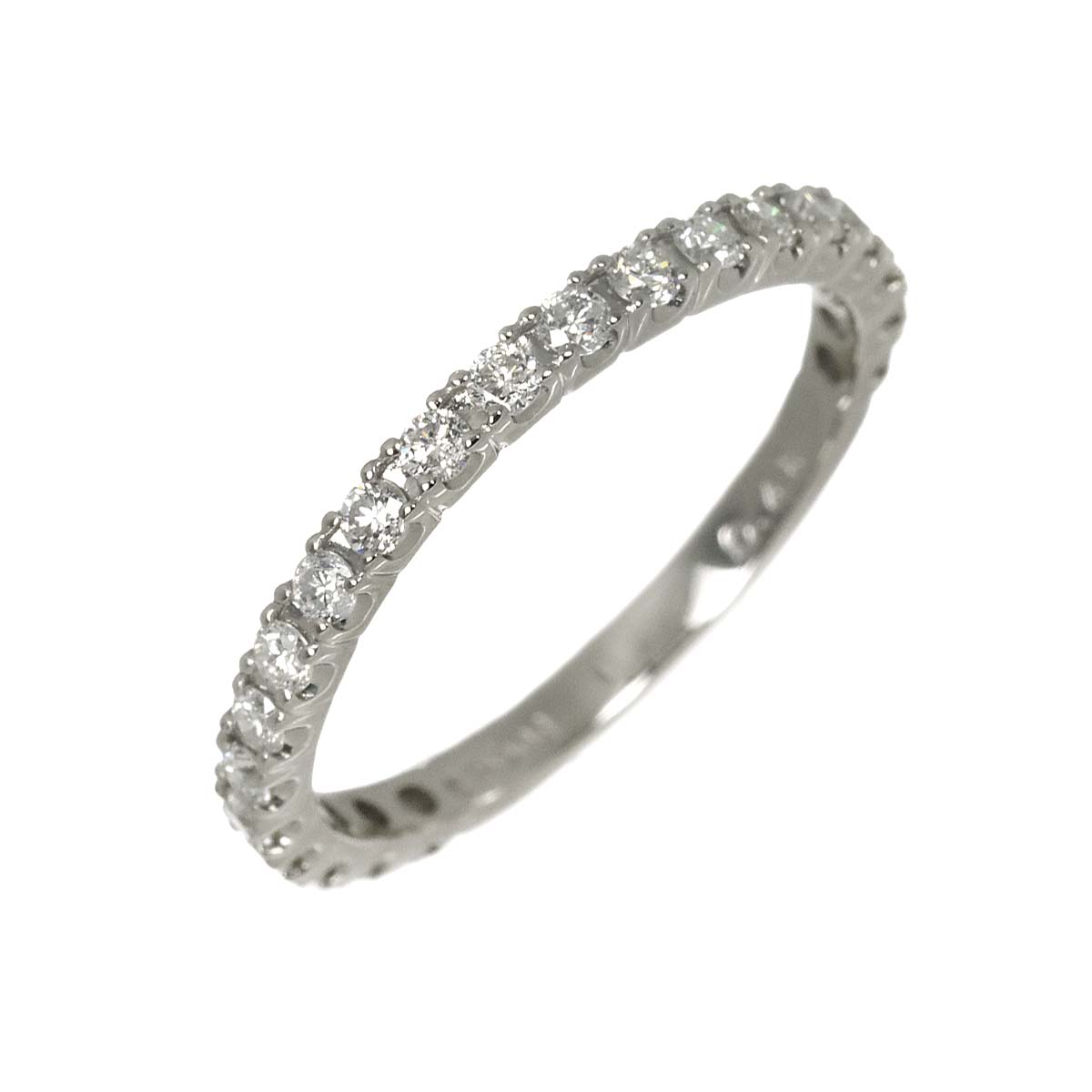 Diamond 0.48ct Ring Pt Platinum size6.25-6.5(US)