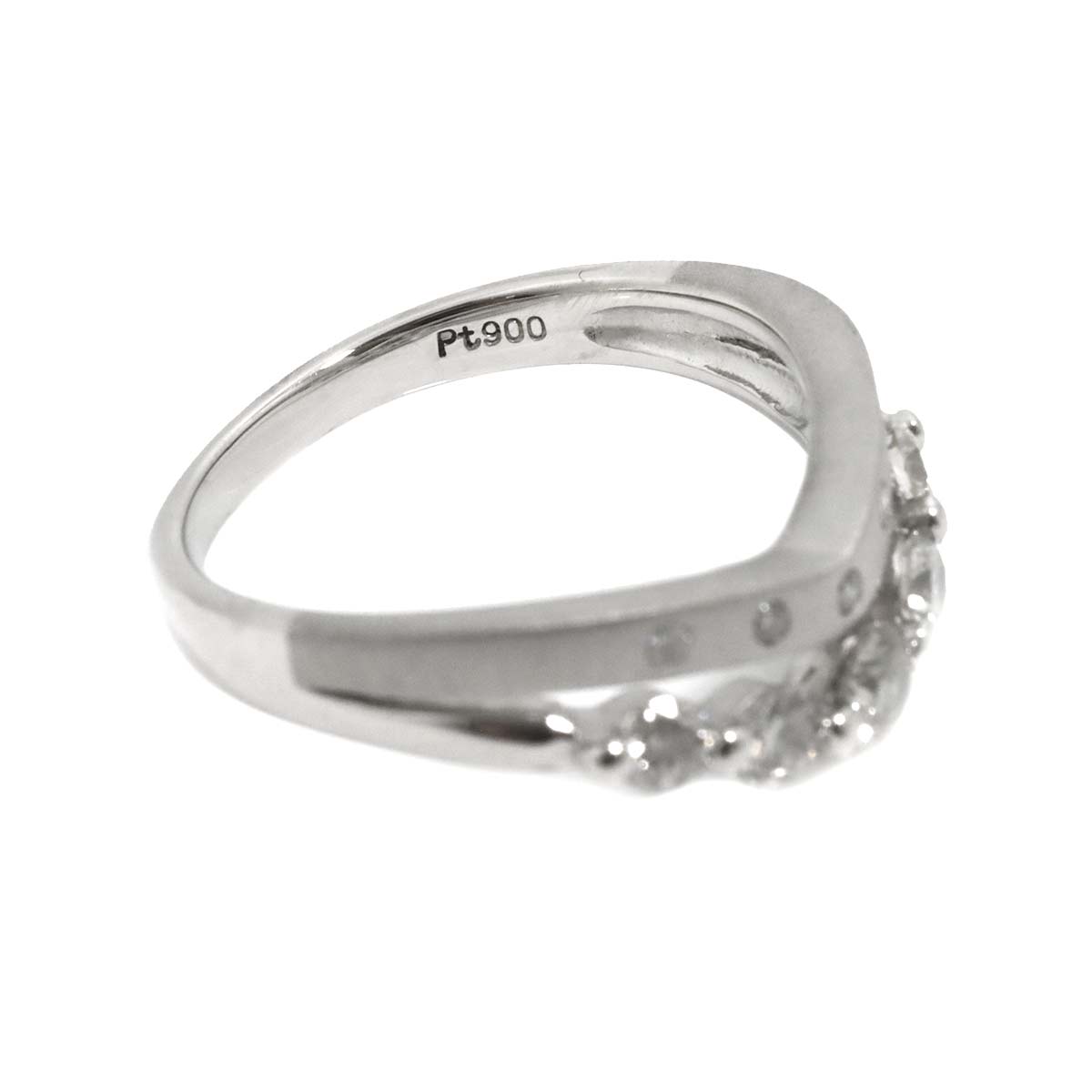 Diamond 0.50ct Ring Pt Platinum size5.25(US)