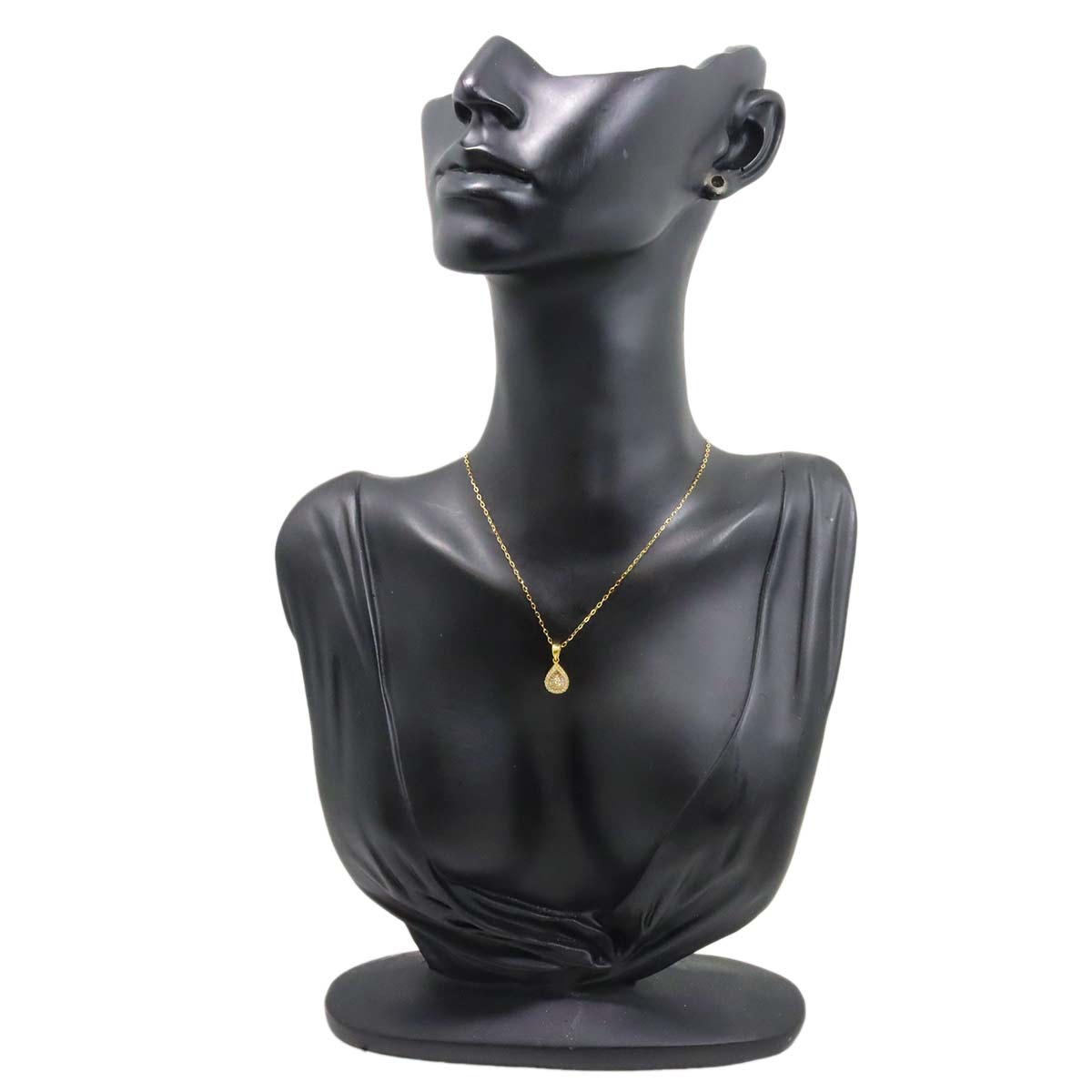 Diamond 0.20ct Necklace 18K YG Yellow Gold 750