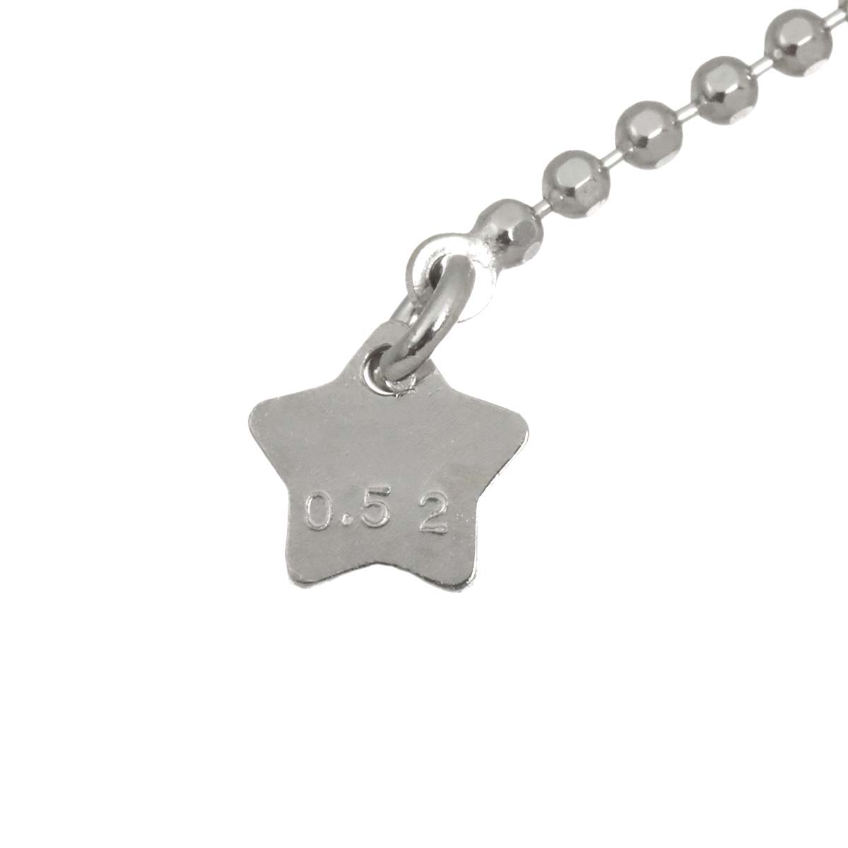 Diamond 0.52ct Bracelet 18K K18 WG White Gold 750