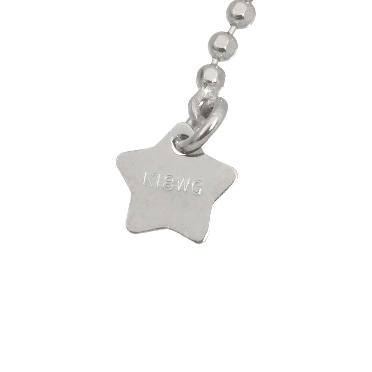 Diamond 0.52ct Bracelet 18K K18 WG White Gold 750