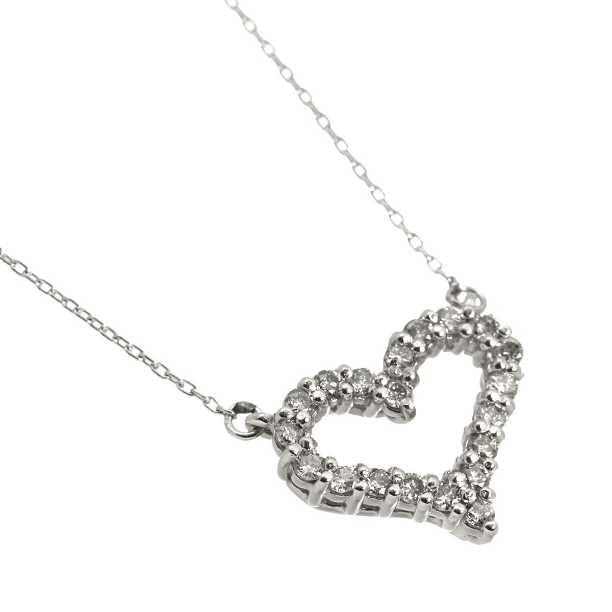 Diamond 0.30ct Necklace Pt Platinum