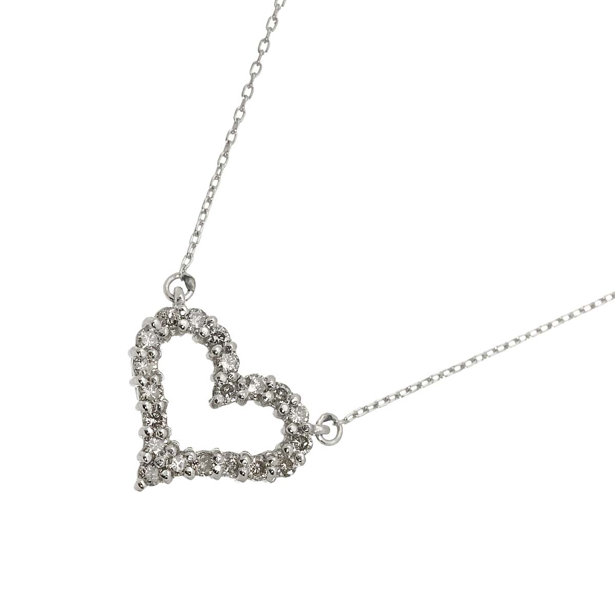Diamond 0.30ct Necklace Pt Platinum