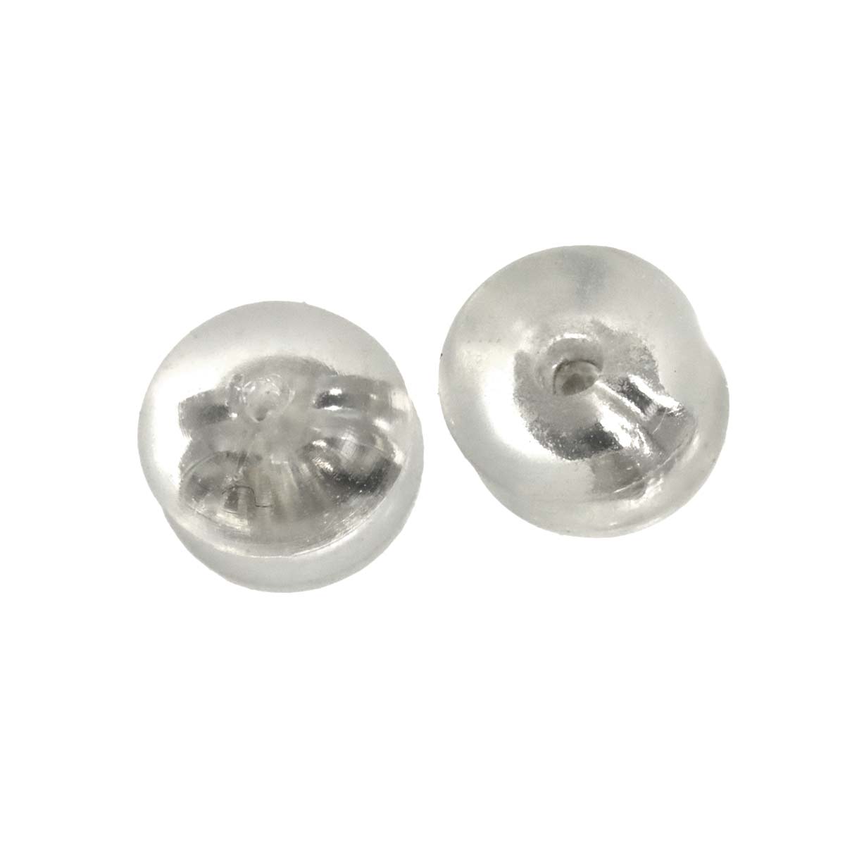 Diamond 0.20ct/0.20ct Earrings Pierced 18K K18 WG 750