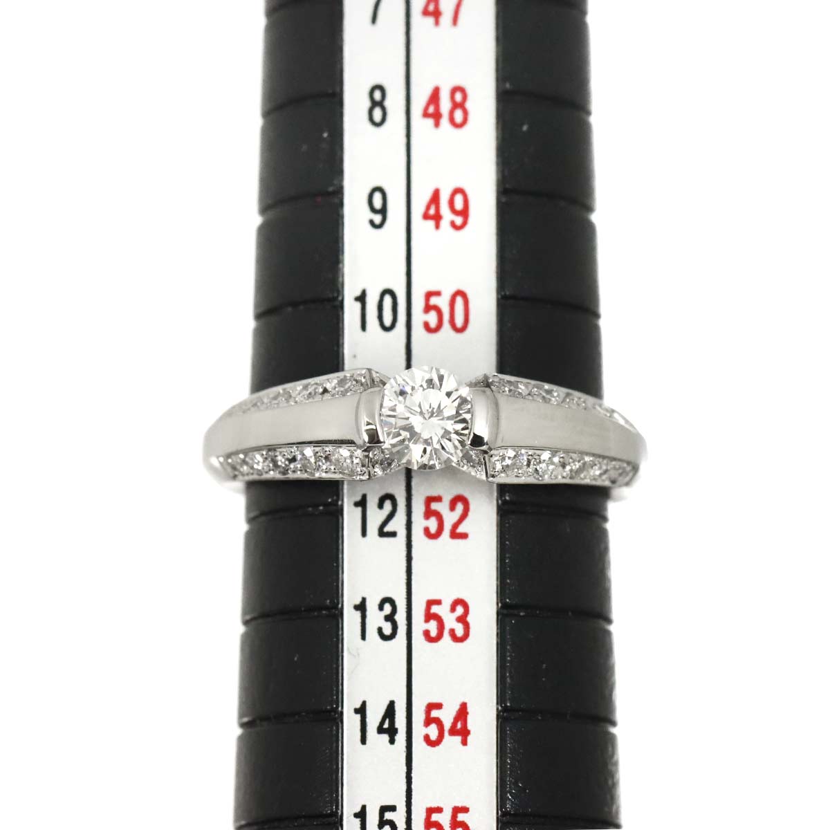 Diamond 0.343ct H/VVS2/VG 0.46ct Ring Pt Platinum size5.5-5.75(US)