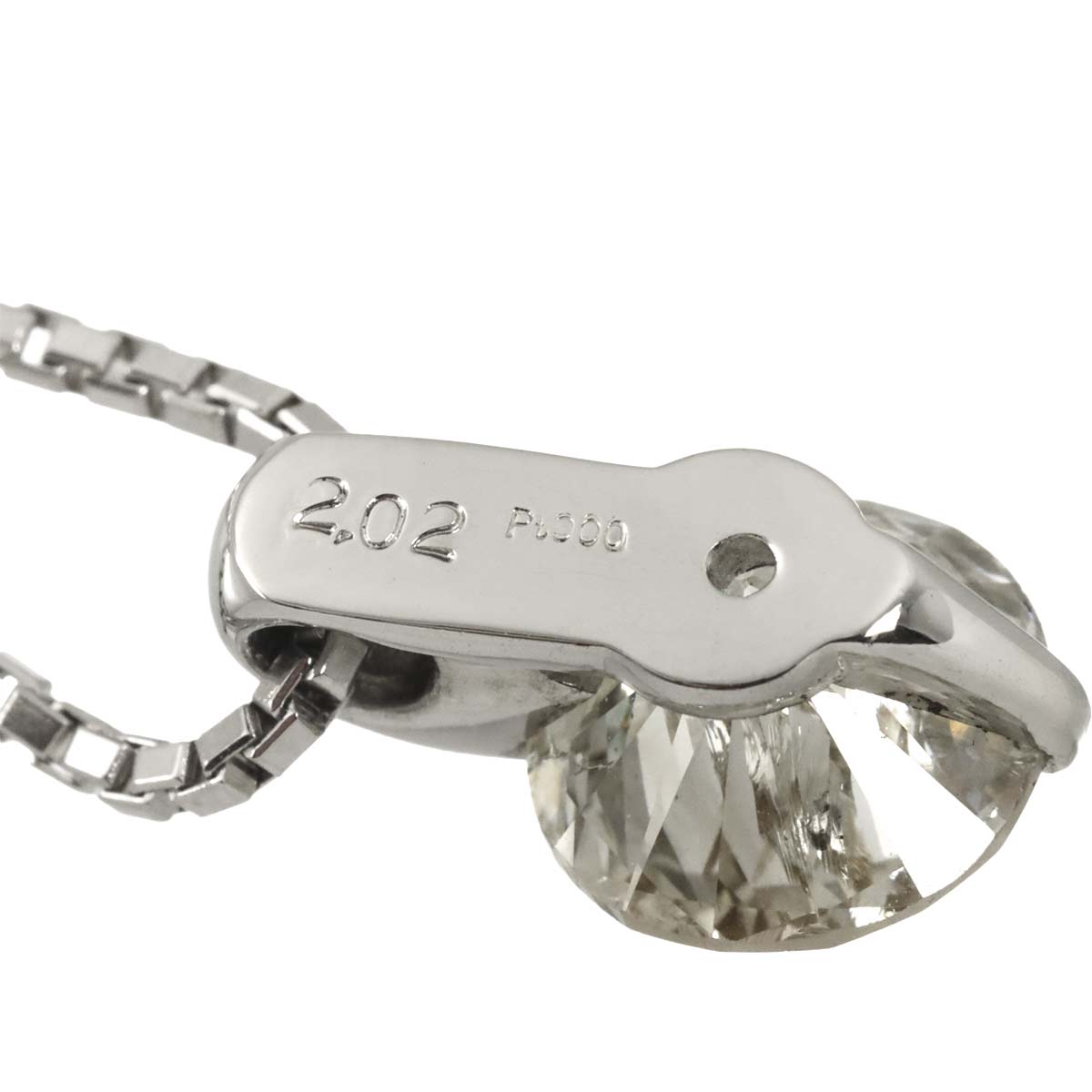 Diamond 2.02ct Necklace Pt Platinum