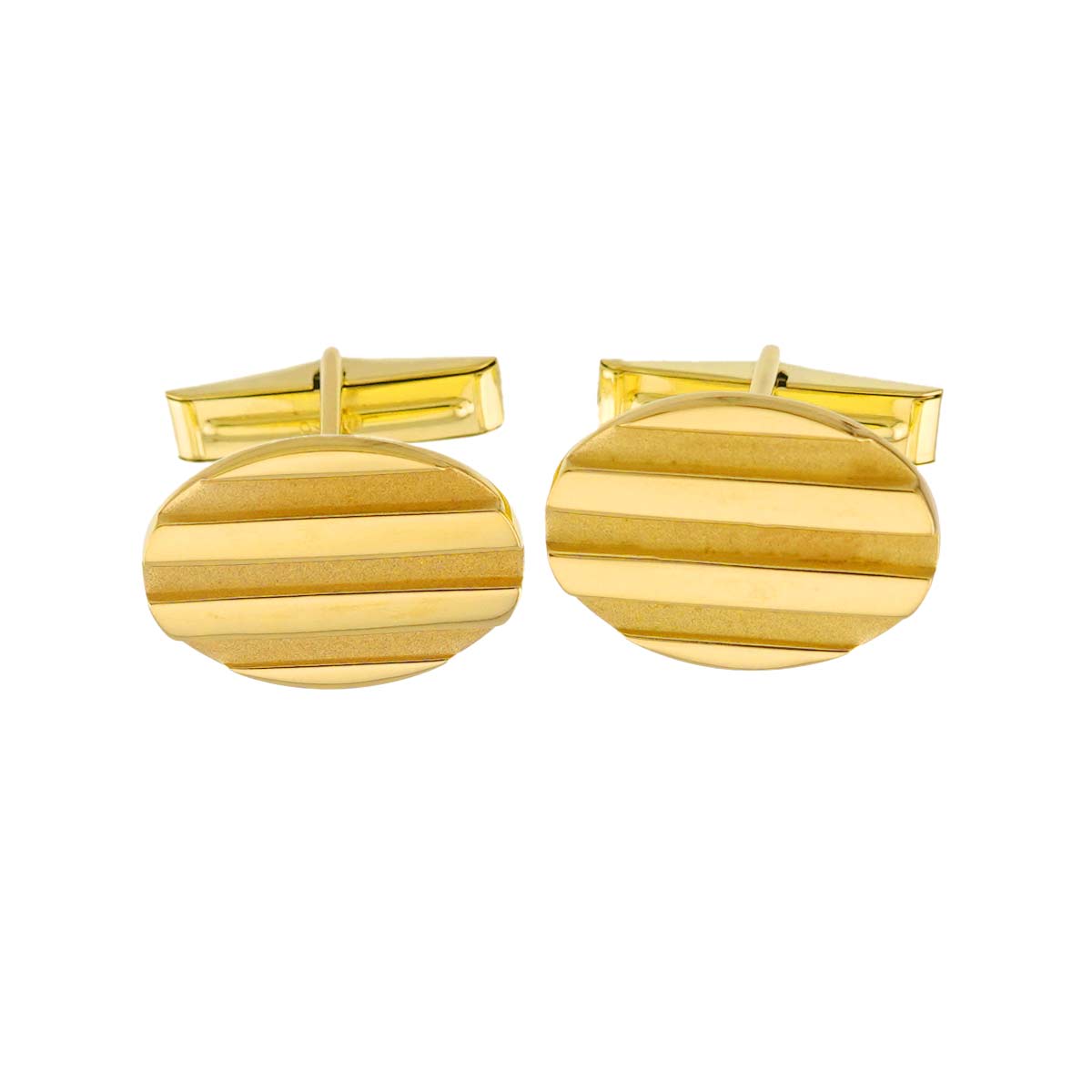 Cuff links 18K Yellow Gold 750