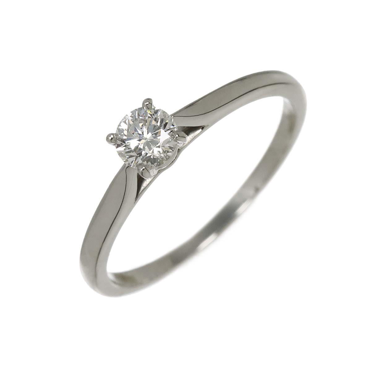 Diamond 0.23ct E/IF/EX Ring Platinum size49 4.75-5(US)