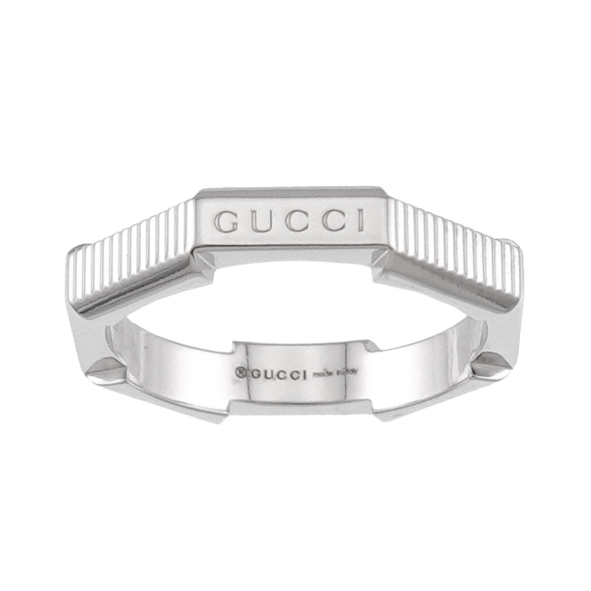 Link to Love Ring 18K WG White Gold 750 Size13 6-6.25(US)