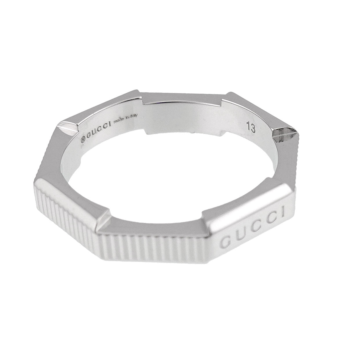 Link to Love Ring 18K WG White Gold 750 Size13 6-6.25(US)
