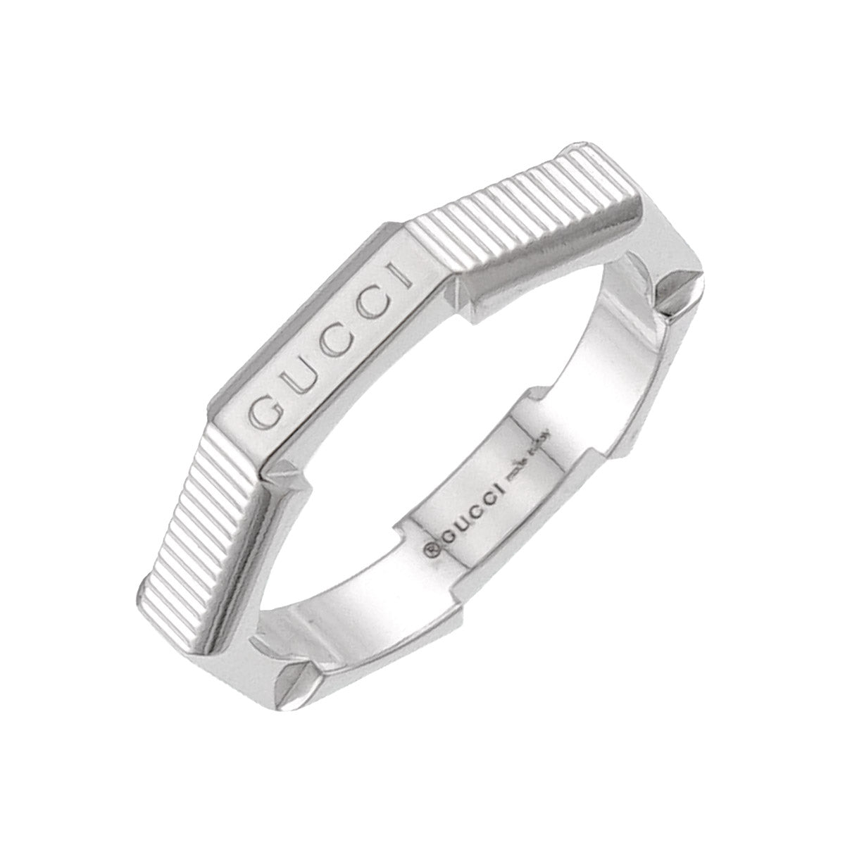 Link to Love Ring 18K WG White Gold 750 Size13 6-6.25(US)