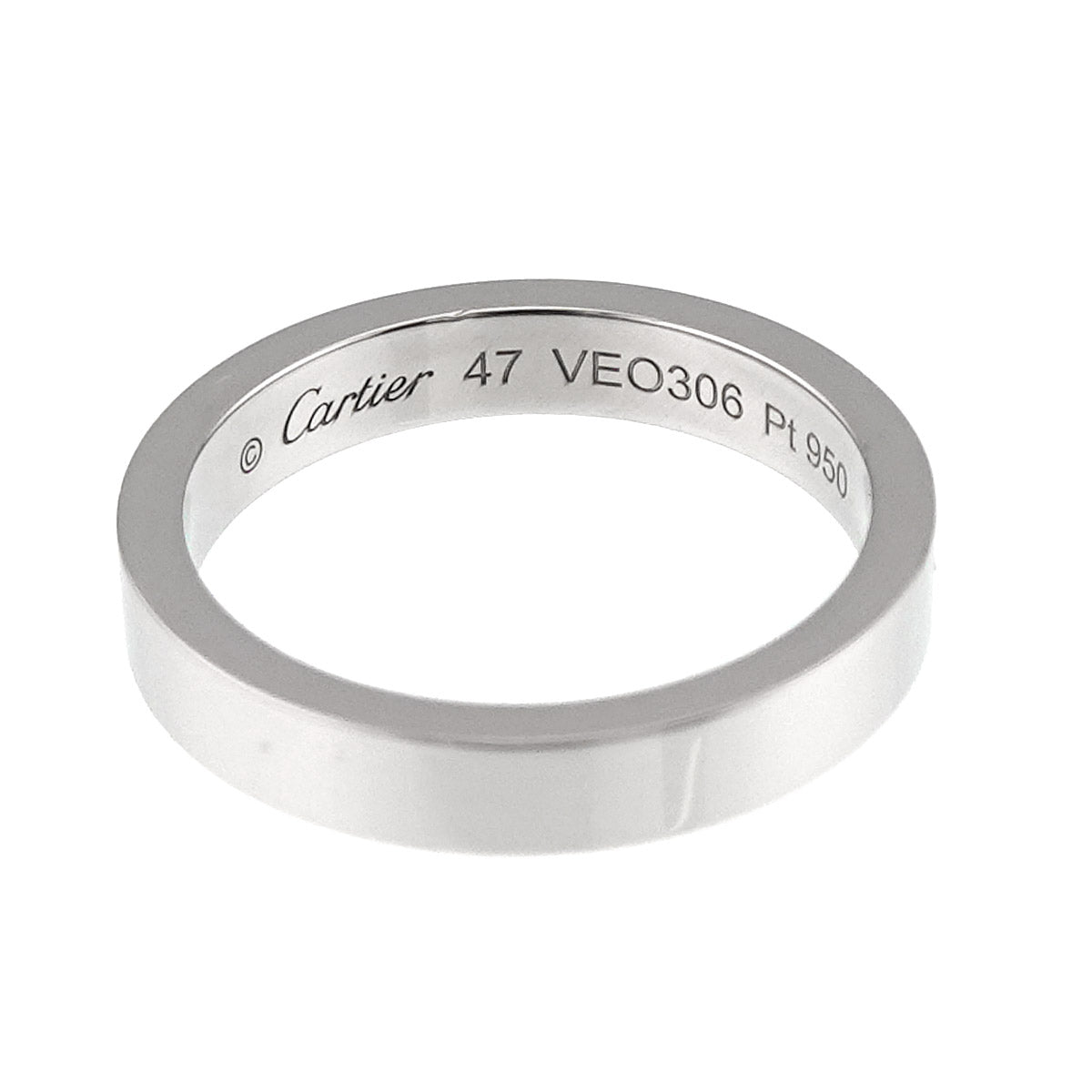 C de Diamond 1P Ring Pt Platinum size47 4((US)