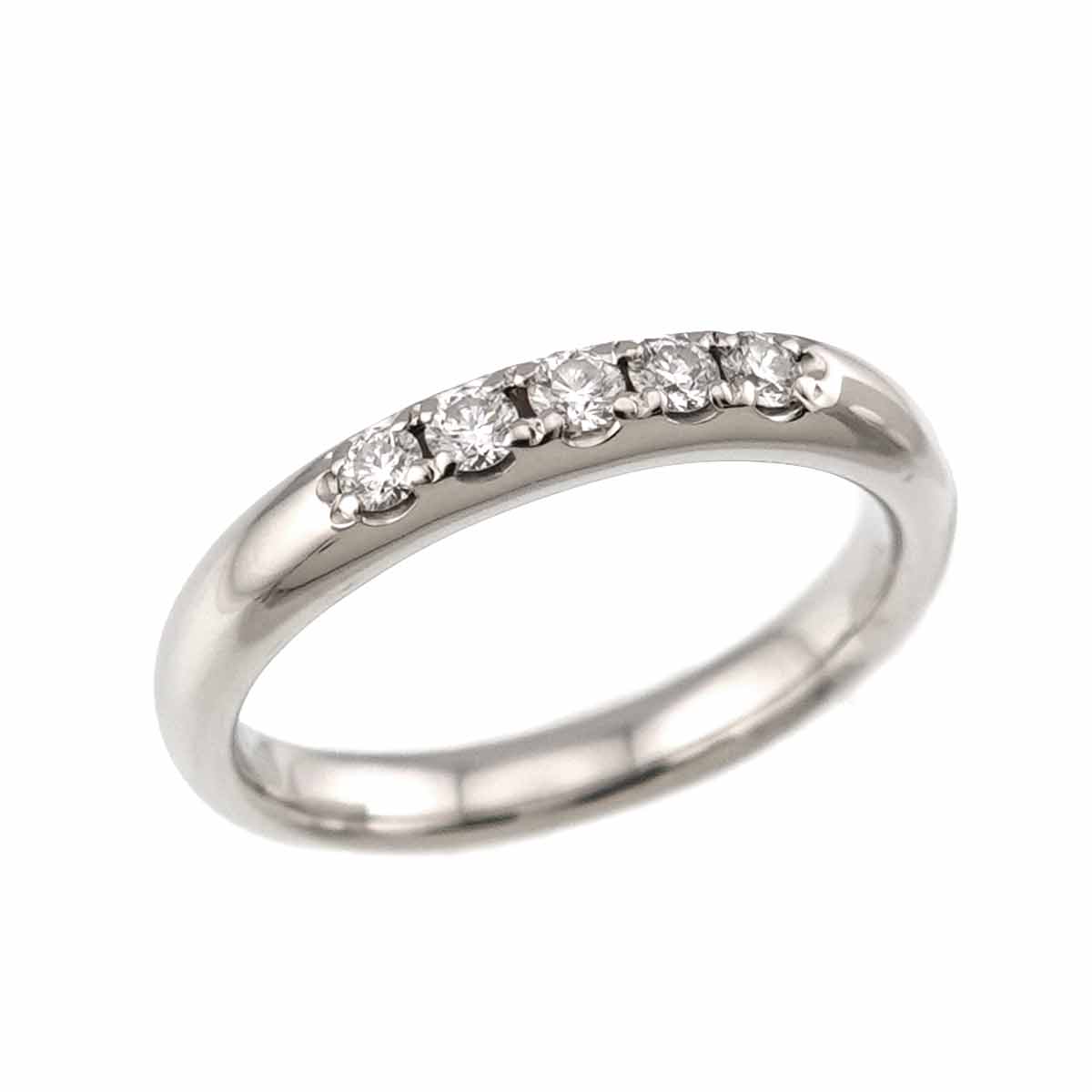 Diamond 0.15ct Ring Platinum Size4.75-5(US)