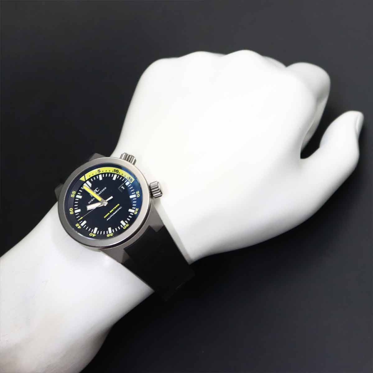 Aqua Timer 2000 IW353804 Automatic Black Dial Mens Watch