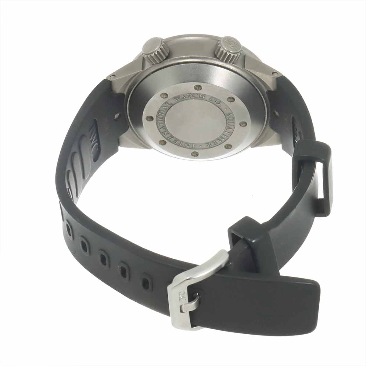 Aqua Timer 2000 IW353804 Automatic Black Dial Mens Watch