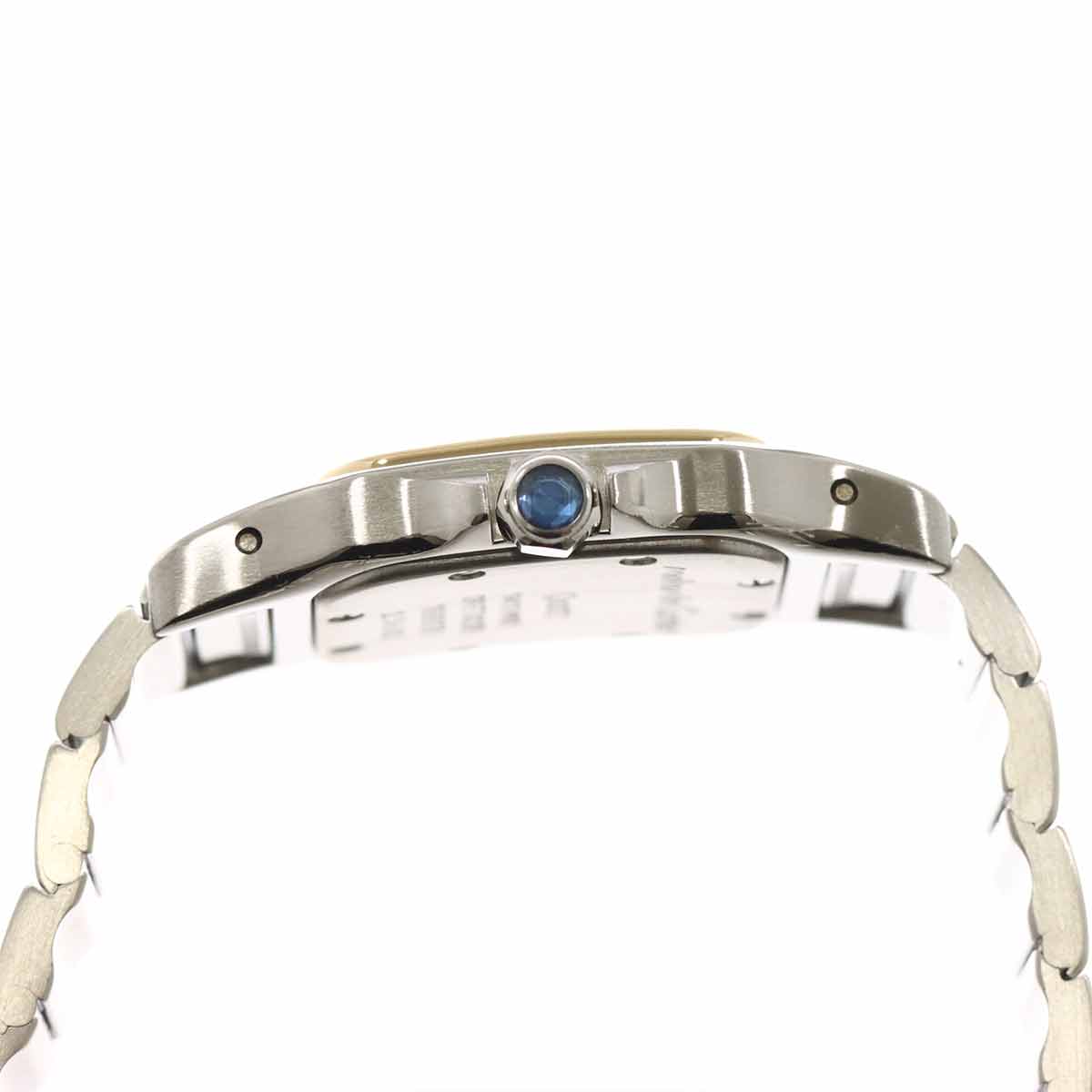 Santos Galbee W20012C4 750 YG Cream Dial Ladies Watch