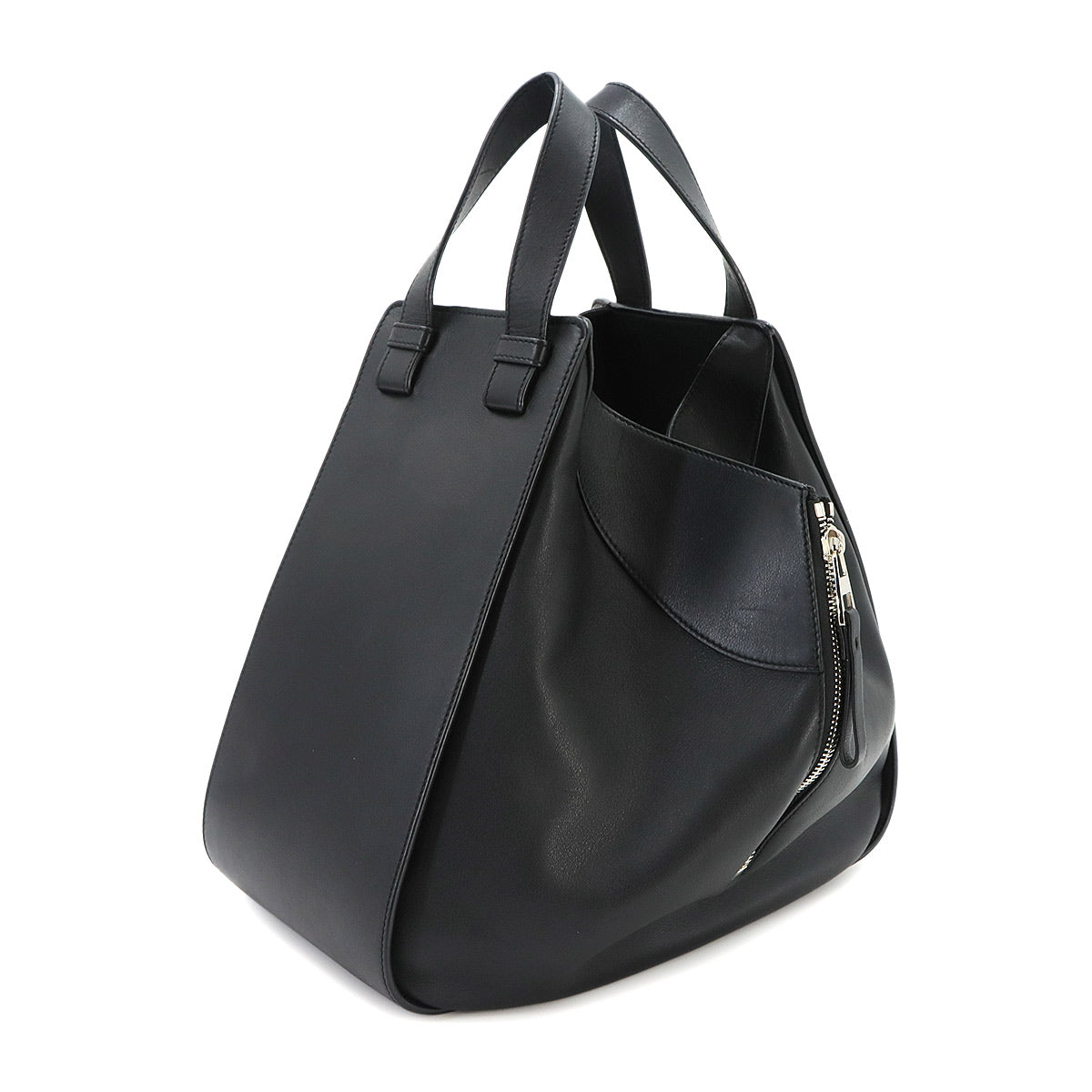 Hammock Medium 2way Hand Shoulder Bag Leather Black Purse