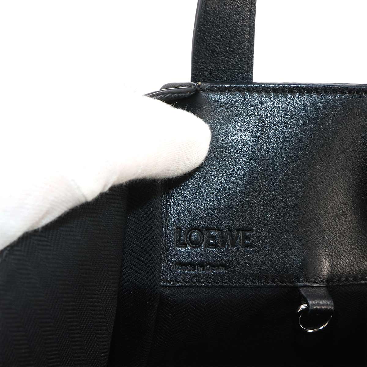 Hammock Medium 2way Hand Shoulder Bag Leather Black Purse
