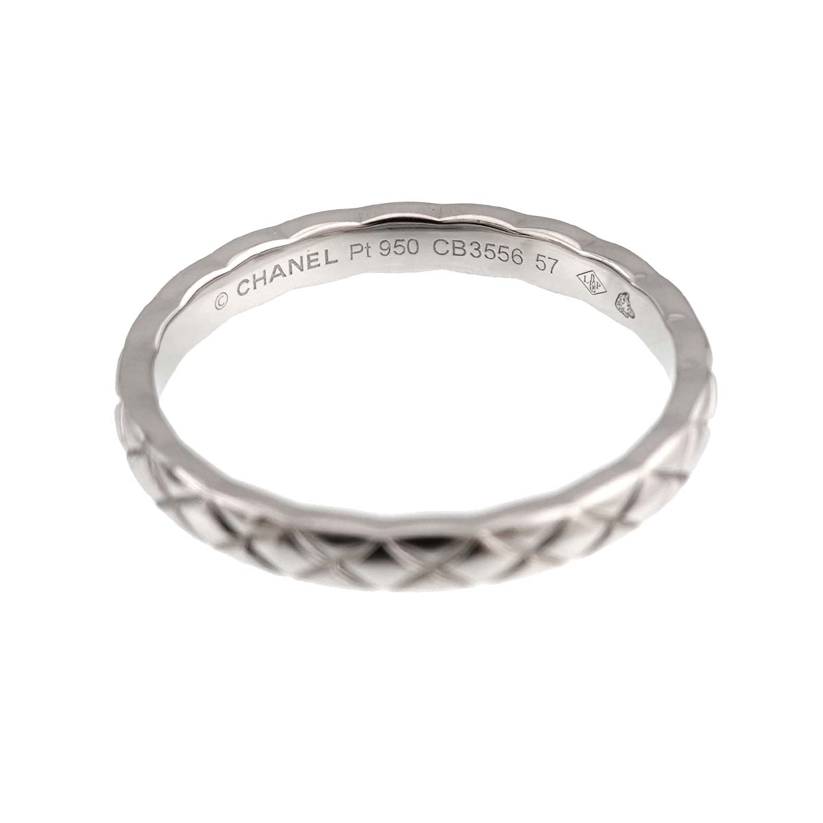 Coco Crush Ring SM Platinum size57 7.75-8(US)