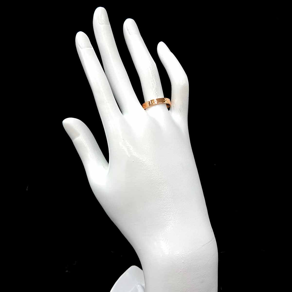 Mini Love Ring 18K Pink Gold 750 size56 7.25-7.5(US)