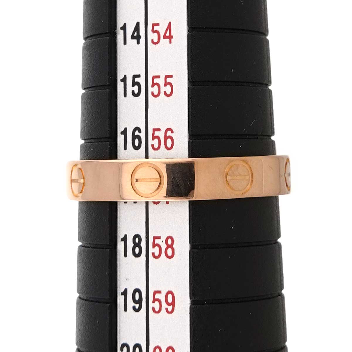 Mini Love Ring 18K Pink Gold 750 size57 7.5-7.75(US)