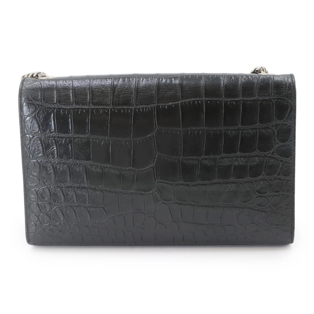 Kate Medium Chain Shoulder Bag Leather Black 354119