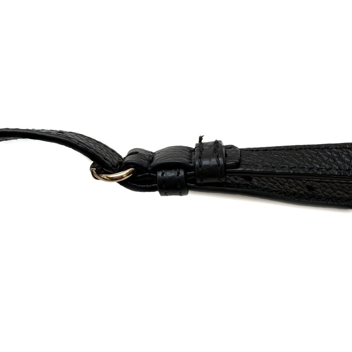 SOHO Shoulder Bag Leather Black 747779 Interlocking G