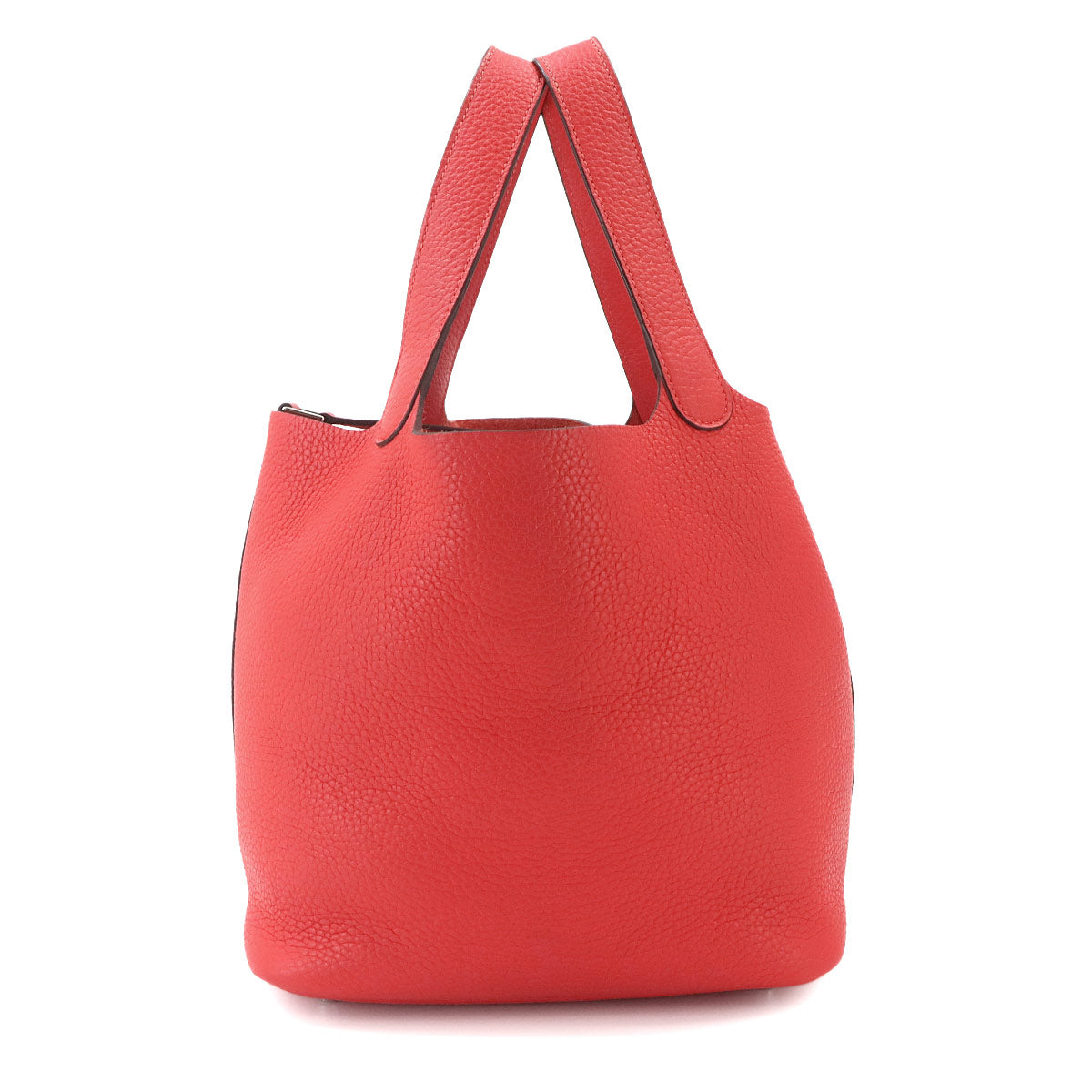 Picotin Lock MM Hand Bag Taurillon Clemence Rose Jaipur
