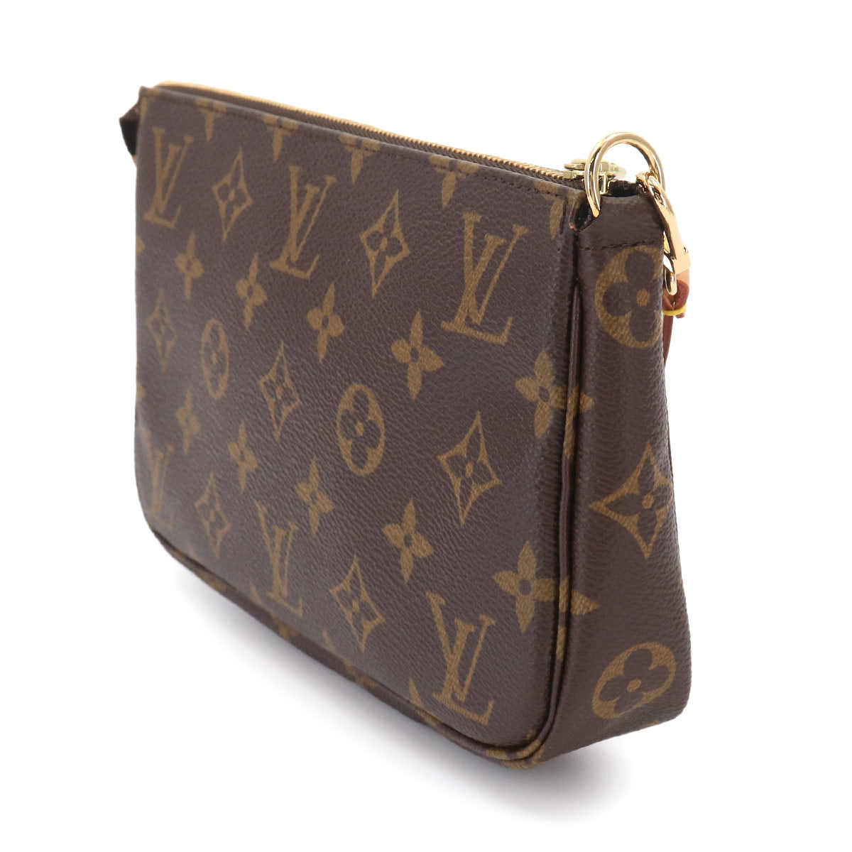 Monogram Pochette Accessoires Hand Bag Pouch Brown M51980