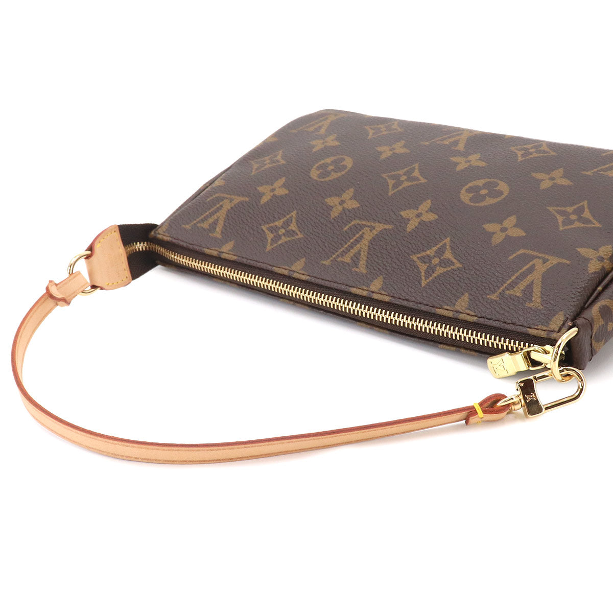 Monogram Pochette Accessoires Hand Bag Pouch Brown M51980
