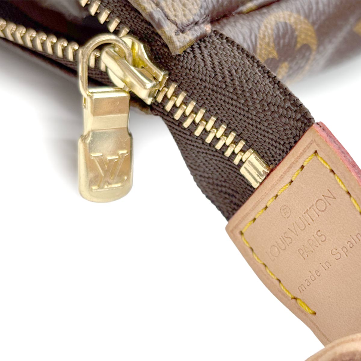 Monogram Pochette Accessoires Hand Bag Pouch Brown M51980