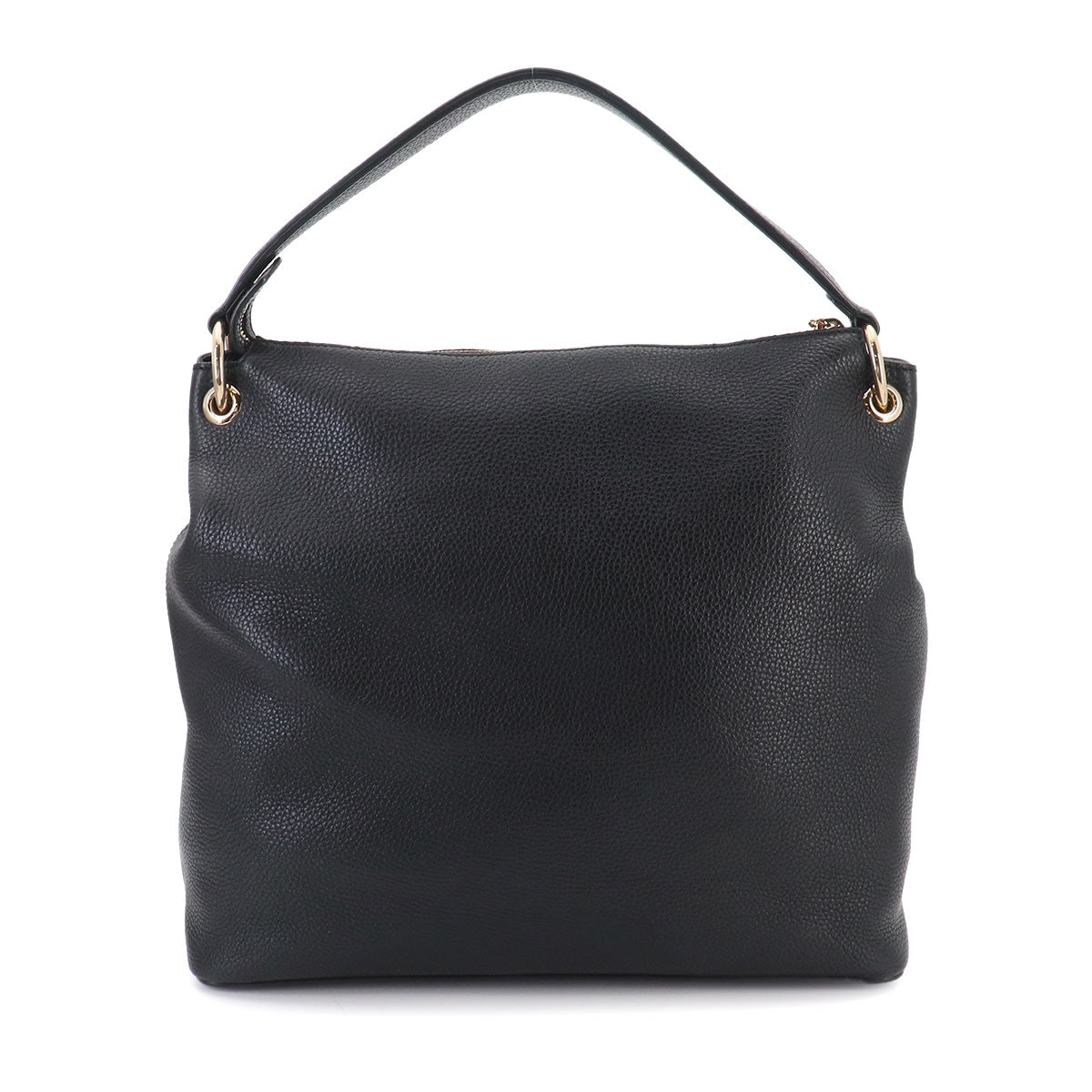 SOHO 2way Shoulder Bag Leather Black 536194 Interlocking G