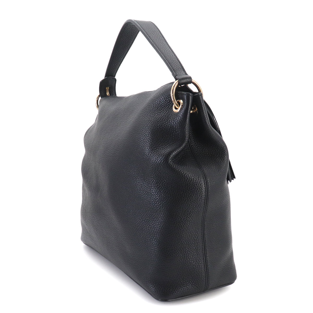 SOHO 2way Shoulder Bag Leather Black 536194 Interlocking G